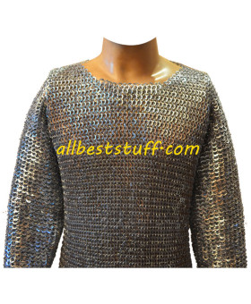 SCA Armour Long Maille 8 mm Knight Armour Chest 50